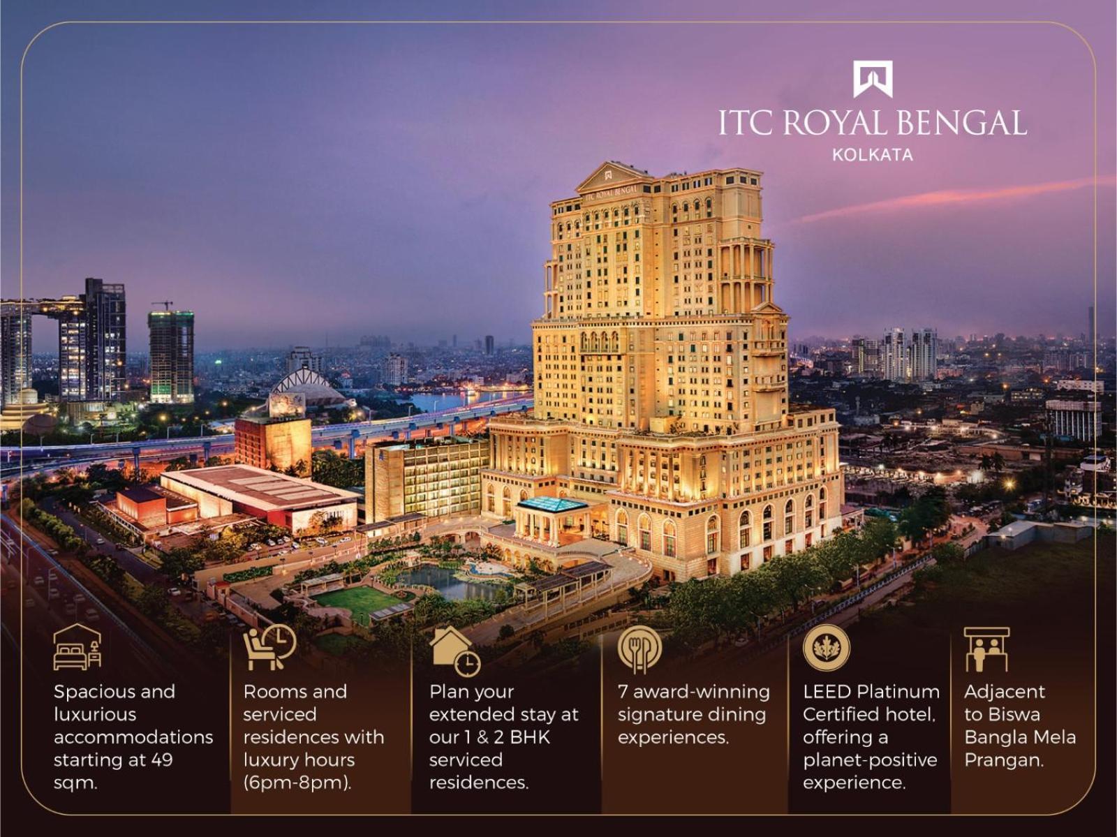 Itc Royal Bengal, A Luxury Collection Hotel, Kolkata Ngoại thất bức ảnh